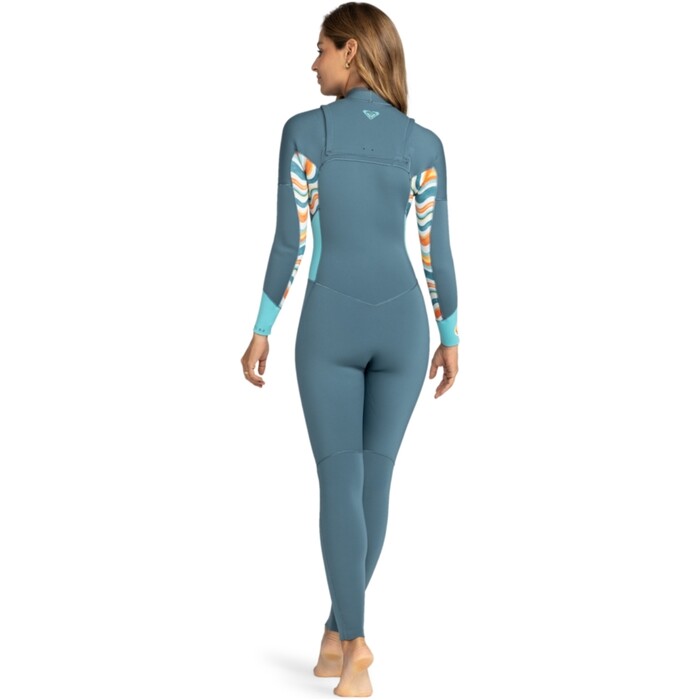 2024 Roxy Womens Swell Series 3/2mm Chest Zip Wetsuit ERJW103122 - Starglazer